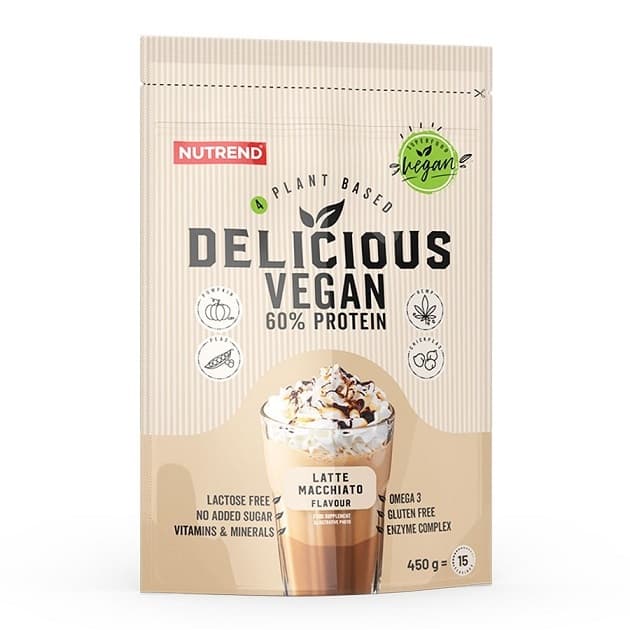 Nutrend - Delicious Vegan 60% Protein – Nutrend emballage