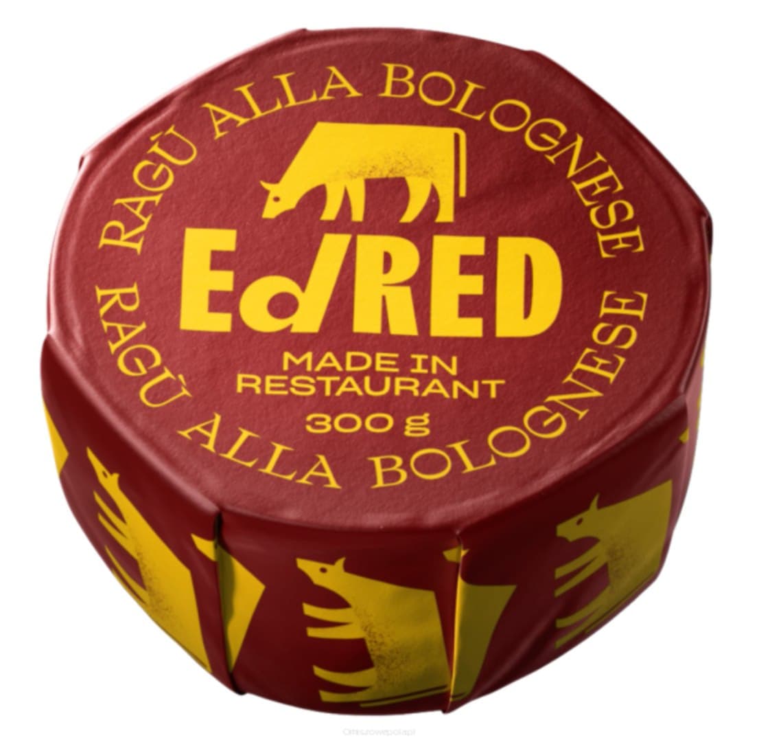 EdRED Ragu Alla Bolognese 300 g – EdRED packaging