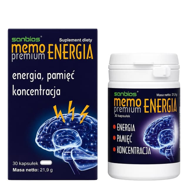 Sanbios - Memo Premium Energia - 30 Caps – Sanbios