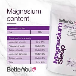Better You - Magnesium Sleep Mineral Bath Flakes - 1kg