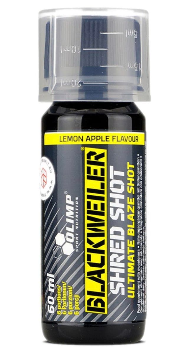Olimp Labs - Blackweller Shred Shot - 60ml – Olimp Labs förpackning