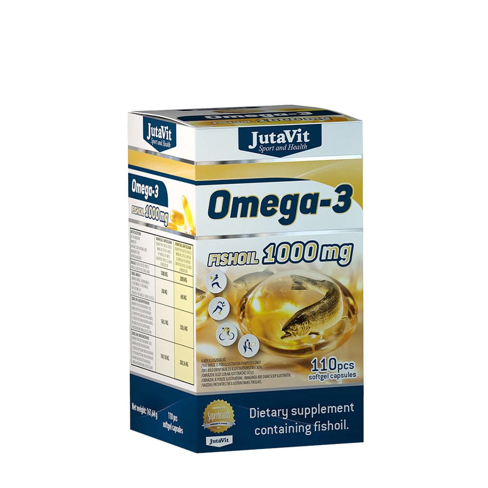 Jutavit - Omega-3 Fish Oil – Jutavit förpackning