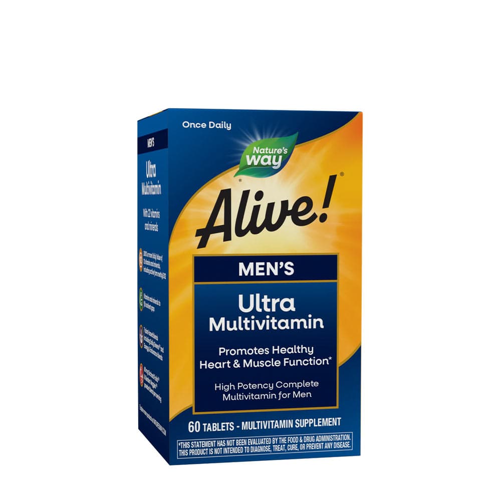 Nature'S Way - Multivitamin - 60 Tabs – Nature's Way förpackning