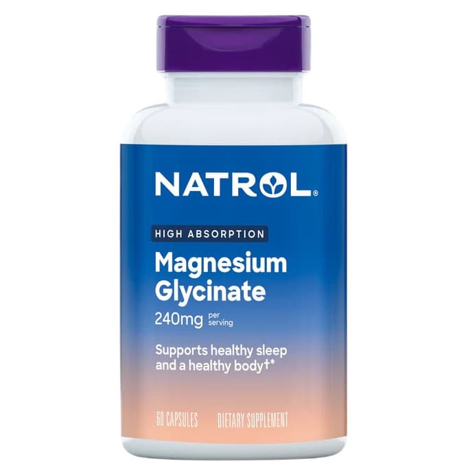 Natrol - High Absorption Magnesium Glycinate - 60 Caps – Natrol förpackning