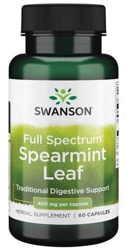 Swanson - Full Spectrum Spearmint Leaf - 400mg, 60 Caps