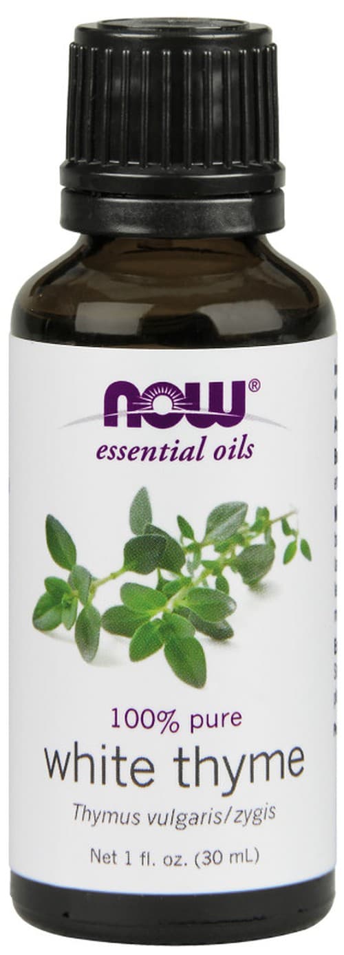 NOW Foods - Essential Oil, White Thyme Oil - 30ml. – NOW Foods förpackning