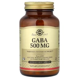 Solgar - GABA 500mg - 100 Caps