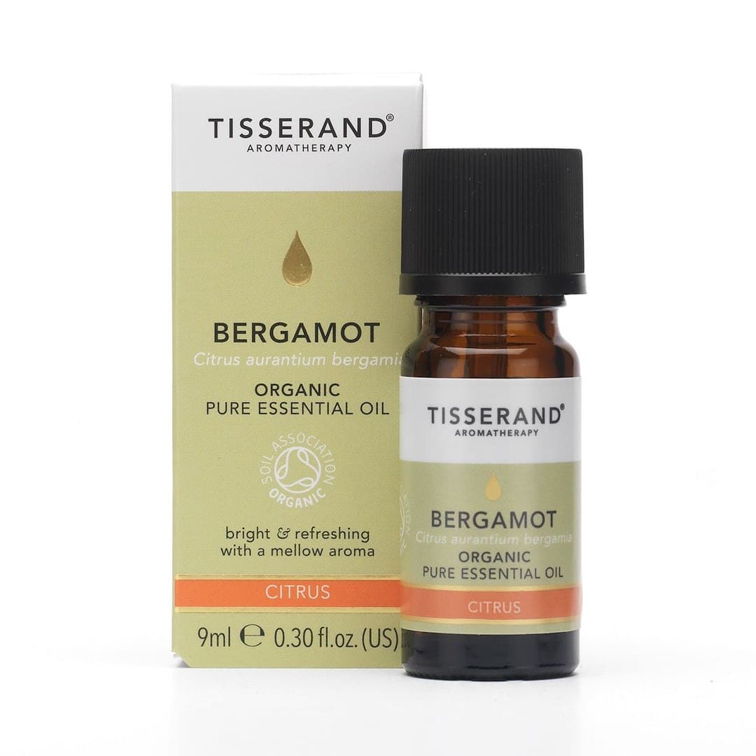 Tisserand Aromatherapy - Bergamot Essential Oil (Organic - 9ml) – Tisserand Aromatherapy förpackning