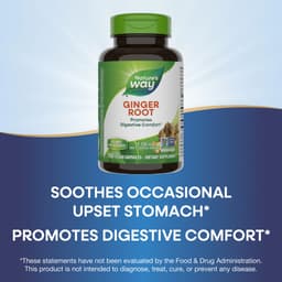 Nature'S Way - Ginger Root - 100 Vcaps