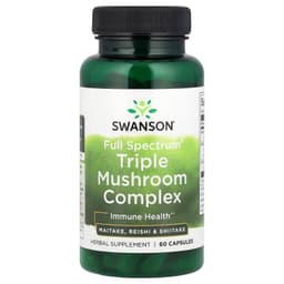 Swanson - Full Spectrum Triple Mushroom Complex - 60 Caps