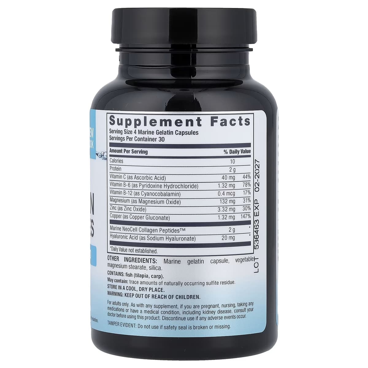 Neocell - Merikollageeni Peptidit - 120 Kapselia