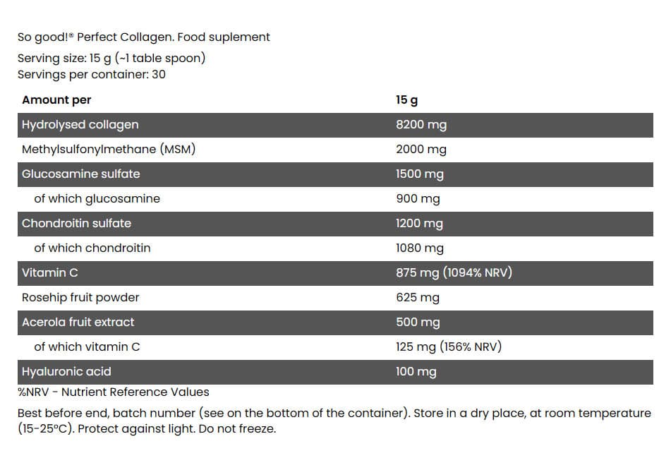 FA - So Good! Perfect Collagen - 450g