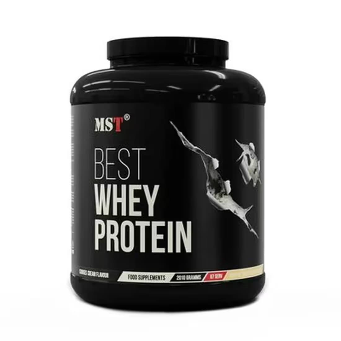 MST - Vassleprotein - Kaka och grädde, 2010 g – MST förpackning