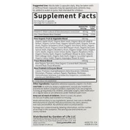 Garden Of Life - Vitamin Code Raw Zinc - 60 Vcaps