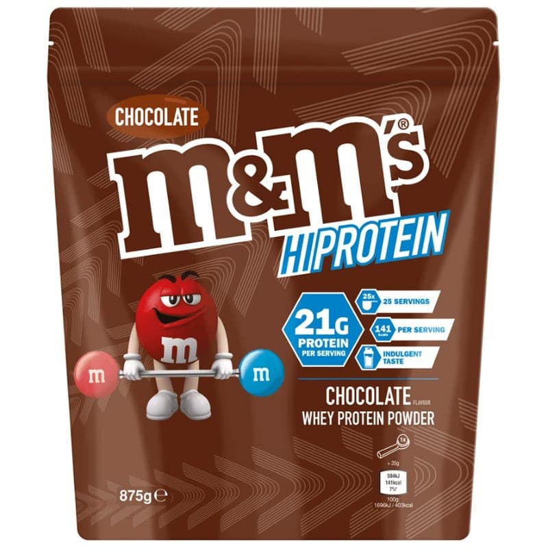 M&M's - HiProtein Whey Protein Powder - 875g
