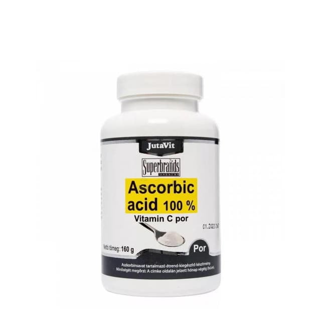 JutaVit - Ascorbic Acid 100% - 160 g – Jutavit