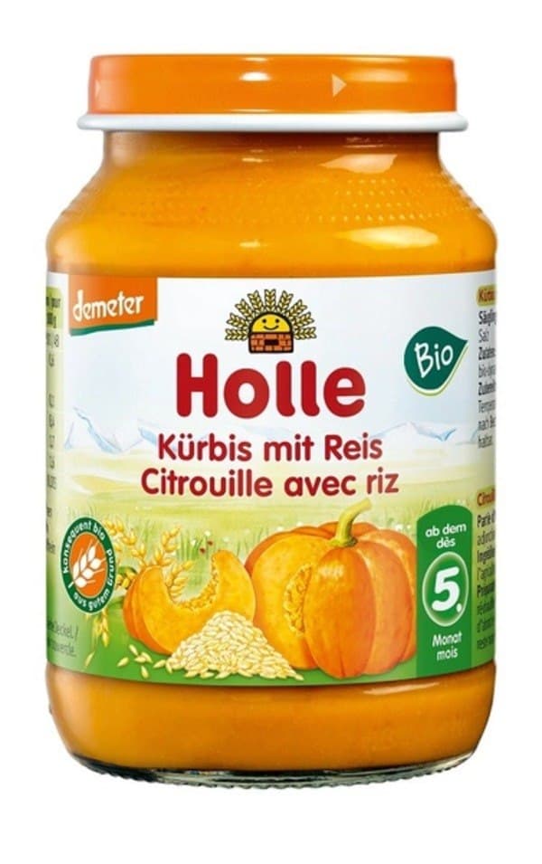 Holle - Pumpkin with Rice - 190g