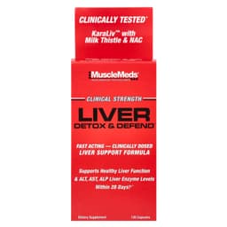 MuscleMeds - Leversanering & Forsvar - 120 kapsler