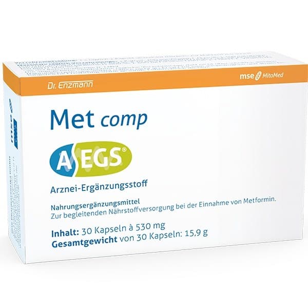 Mitopharma - Dr. Enzmann Mse - Metabolic Complex - 30 Caps – Mitopharma förpackning