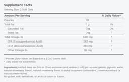 Nordic Naturals - Omega Fish Oil Junior Strawberry 680mg - 90 Mini Sgels