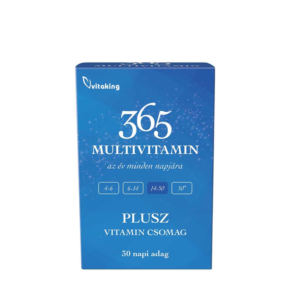 Vitaking - 365 Multivitamin Plus Pack - 30 Packs - 30 Napi Adag (30 Daily Packs)