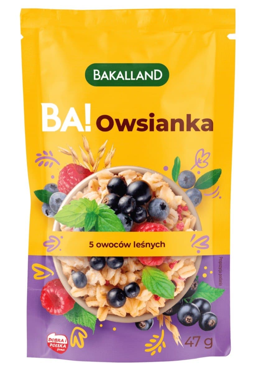 Bakalland - Ba! Oatmeal - Breakfast Cereal – Bakalland förpackning