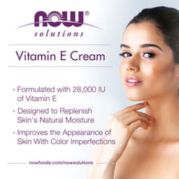 NOW Foods - Vitamin E Cream - 118ml