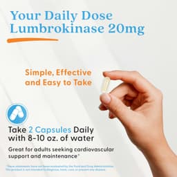 Doctor's Best - Lumbrokinase - 60 Vcaps