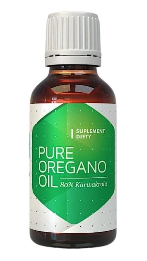 HEPATICA Pure Oregano Oil (20 m) – Hepatica förpackning