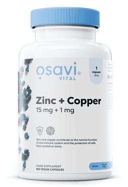 Osavi - Zinc + Copper 15mg + 1mg