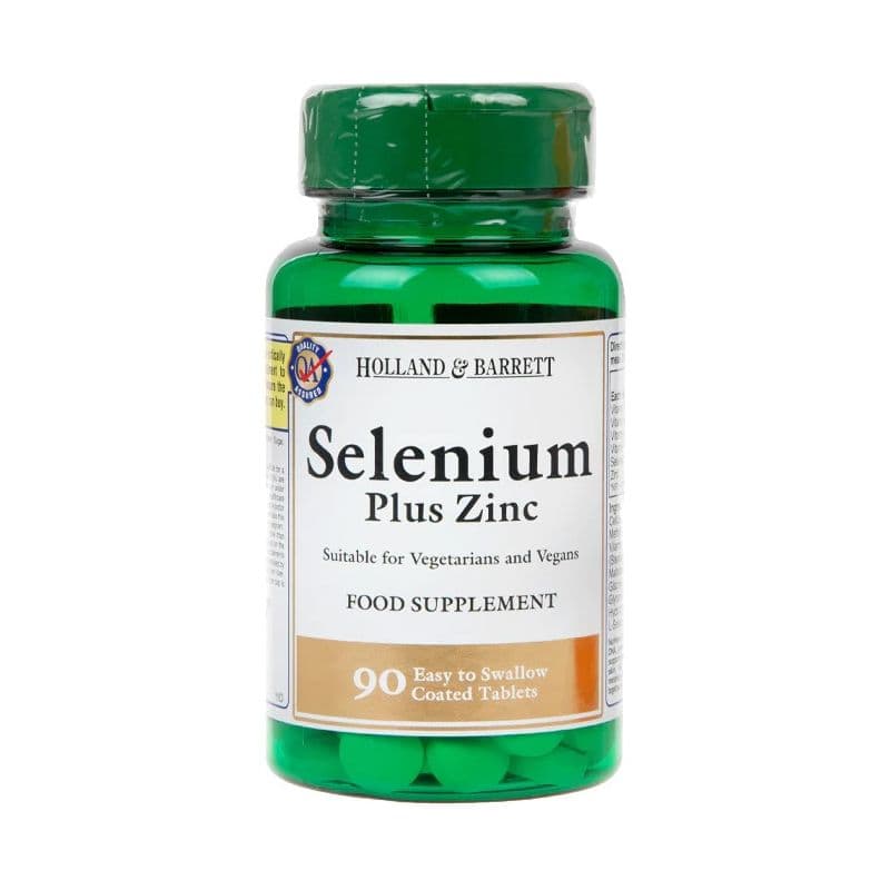 Holland & Barrett - Selenium Plus Zinc - 90 Tablets – Holland & Barrett förpackning