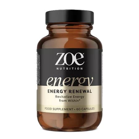 Zoe Nutrition - Koffein, guaranaextrakt och ginsengextrakt - 60 kapslar