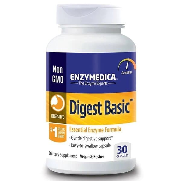 Enzymedica - Digest Basic - Essentielt Enzymformel 30 Caps