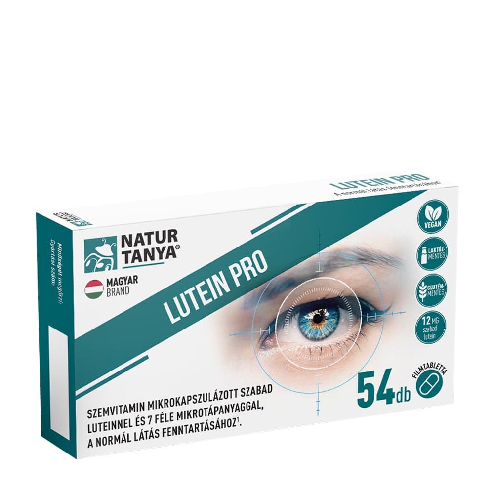 Natur Tanya - Lutein Pro - 54 Tablets – Natur Tanya förpackning