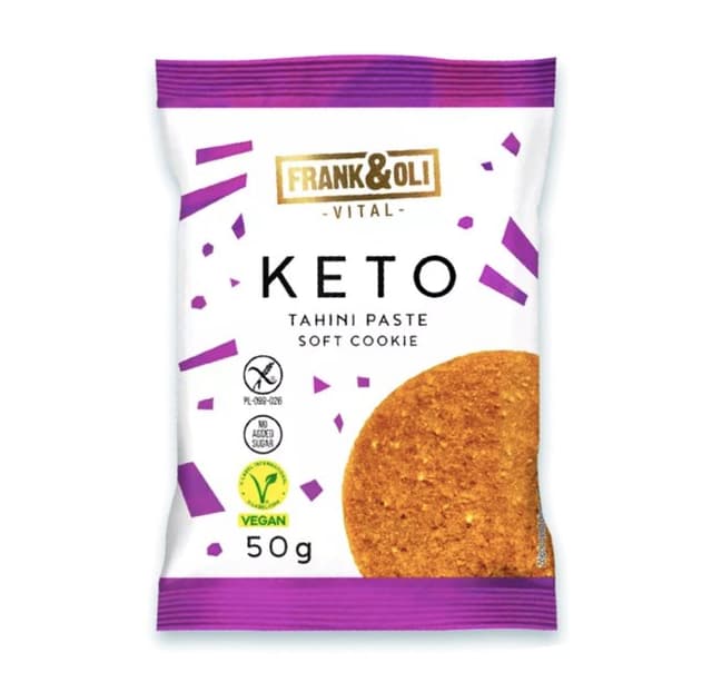 Frank&Oli Keto Soft Cookie Tahini 50g – Frank&Oli
