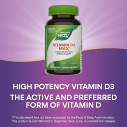 Nature'S Way - Vitamin D3 Max - 240 Sgels