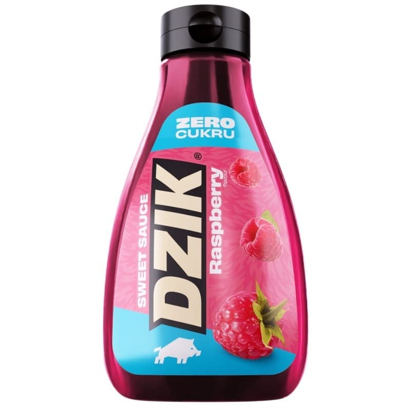 DZIK - Raspberry Sweet Sauce - 425ml – DZIK förpackning