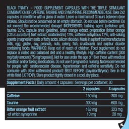 BioTechUSA - Black Trinity - 120 Caps