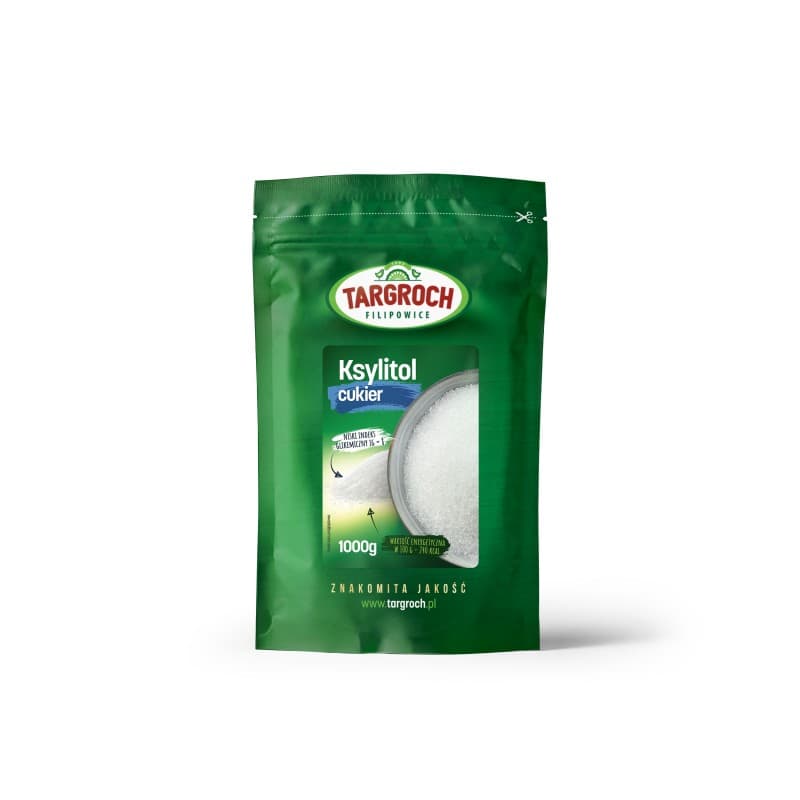 Targroch Ksylitol 1 kg – Targroch förpackning