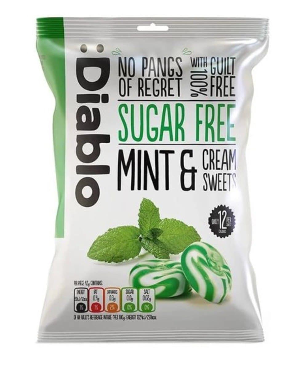Diablo - Sugar Free Sweets - 75g – Diablo förpackning