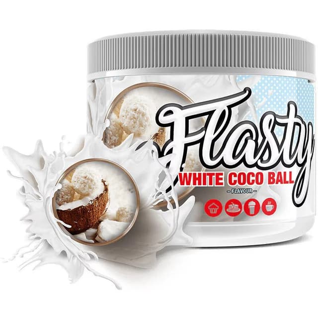 Sinob - Flasty smagspulver - Hvid kokosbold, 250 g – Sinob