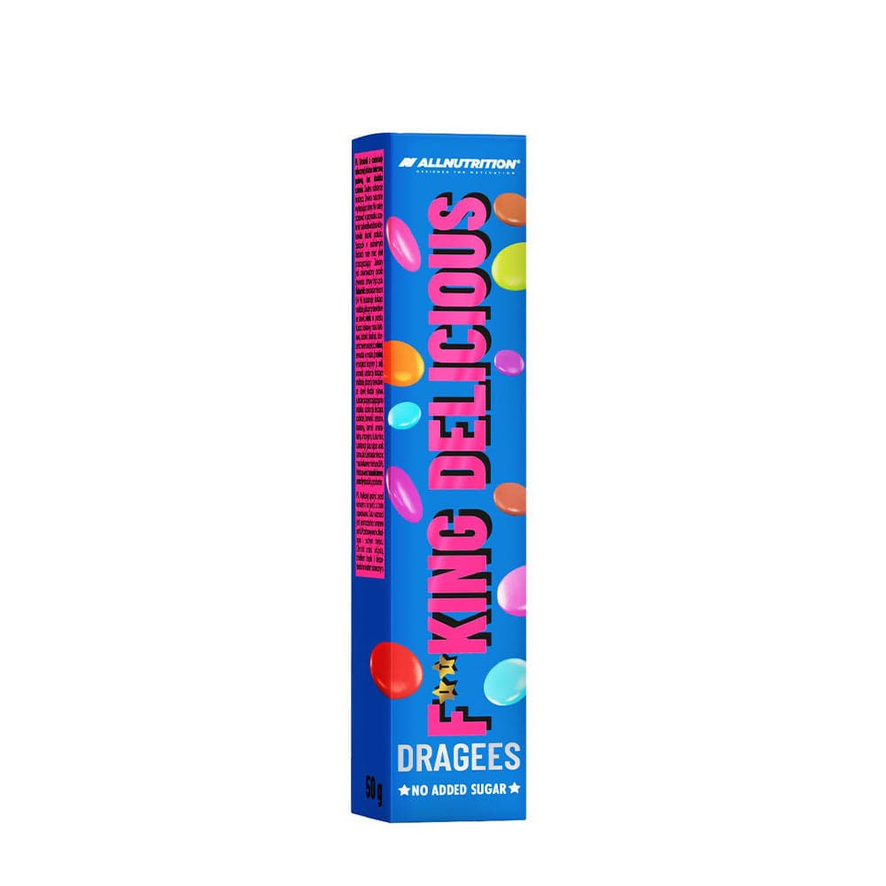 Allnutrition - Fitking Delicious Dragees - 50g – Allnutrition förpackning