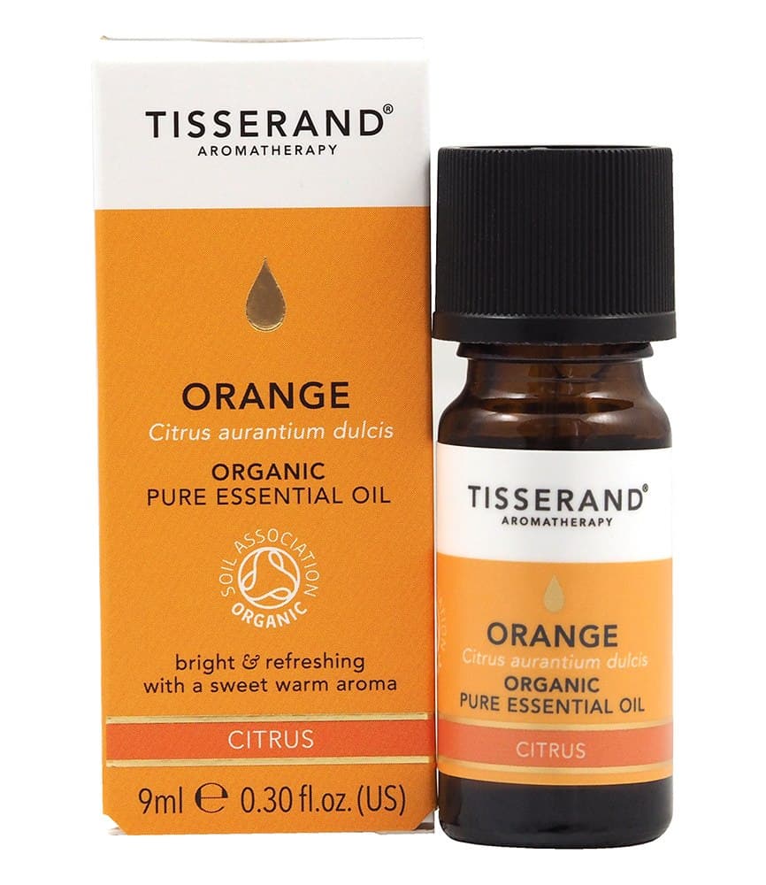Tisserand Aromatherapy - Organic Orange Citrus Essential Oil 9ml – Tisserand Aromatherapy förpackning