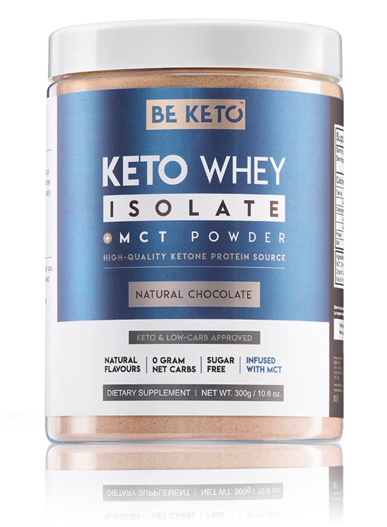 BeKeto - Keto Whey Isolate MCT Powder - 300g