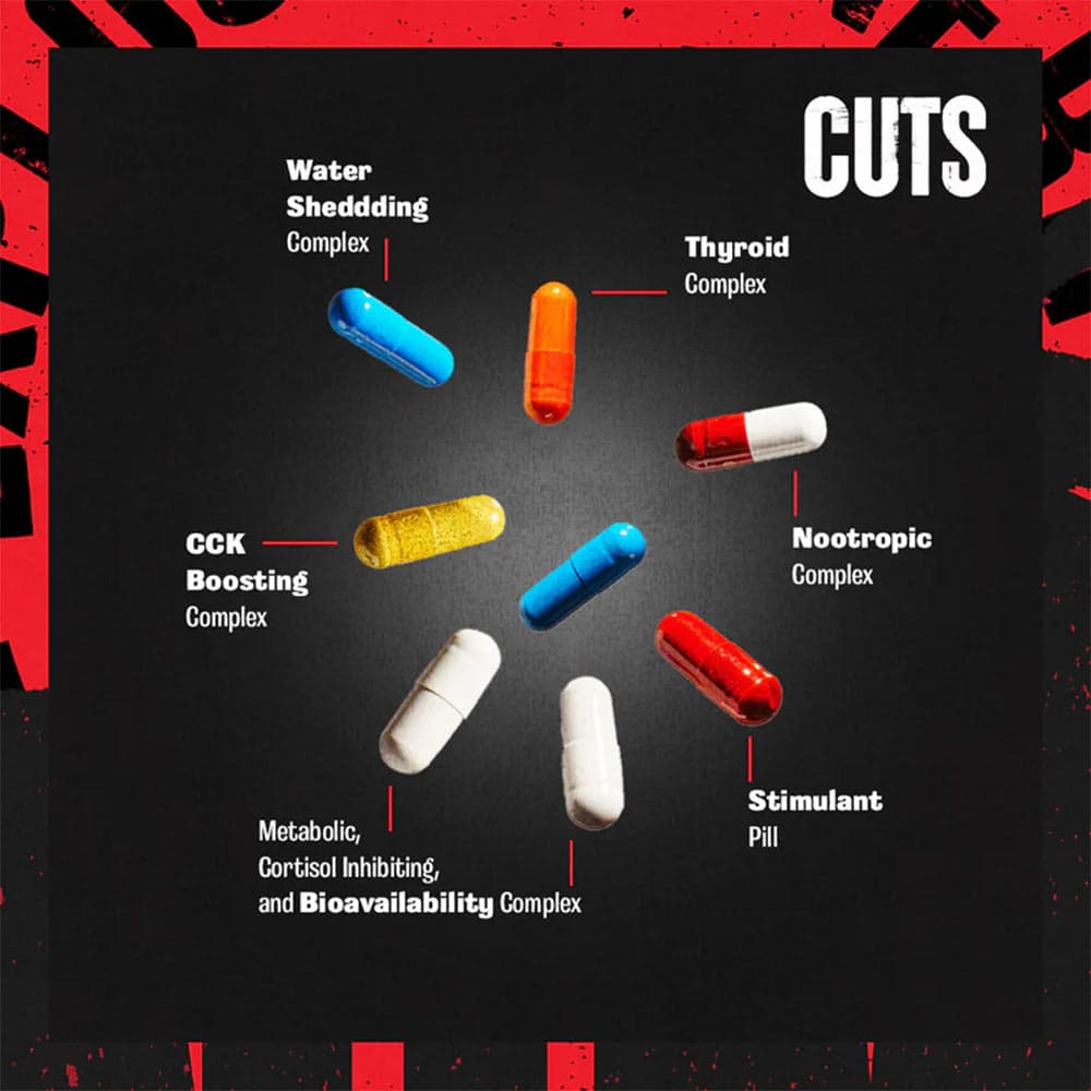Universal Nutrition - Cuts Advanced - 42 Sachets