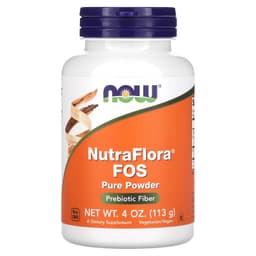 NOW Foods - Nutraflora FOS Pure Powder - 113g