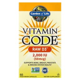 Garden Of Life - Vitamin Code Raw D3 - 60 Vcaps