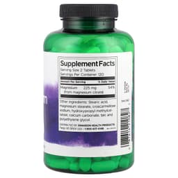 Swanson - Magnesium Citrate, 225mg Super-Strength - 240 Tabs