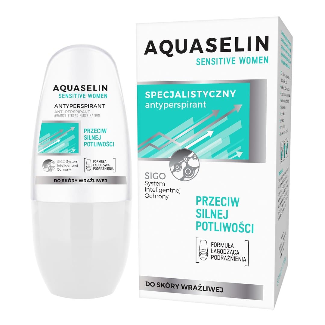 Aquaselin - Sensitive Women Specialist Antiperspirant Roll-On - 50ml
