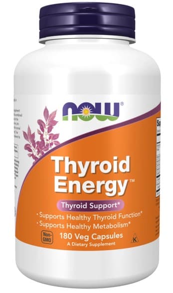 NOW Foods - Thyroid Energy – NOW Foods förpackning